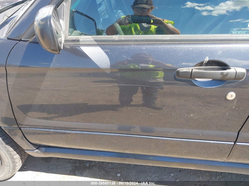 2008 Subaru Forester 2.5X VIN: JF1SG63648H733257 Lot: 39580138