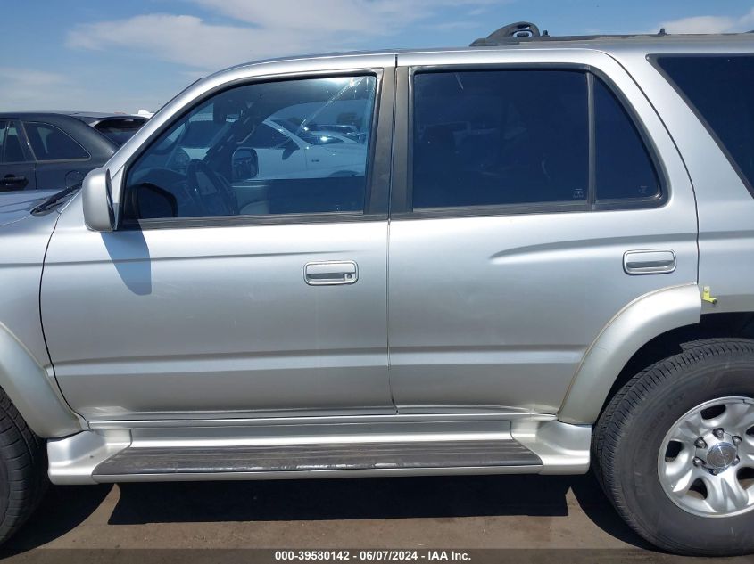 2001 Toyota 4Runner Sr5 V6 VIN: JT3GN86R010193485 Lot: 39580142