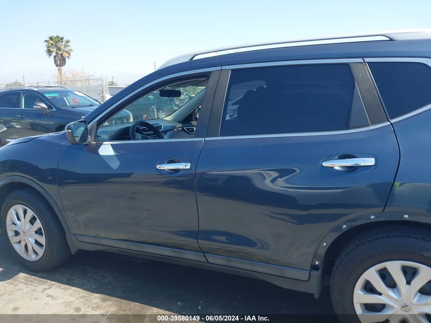 2016 Nissan Rogue S VIN: 5N1AT2MN5GC834492 Lot: 39580149