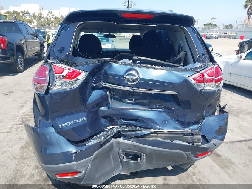 2016 Nissan Rogue S VIN: 5N1AT2MN5GC834492 Lot: 39580149