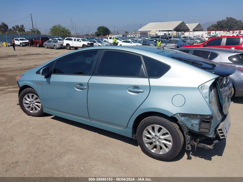 2014 Toyota Prius Plug-In VIN: JTDKN3DP5E3055018 Lot: 39580153