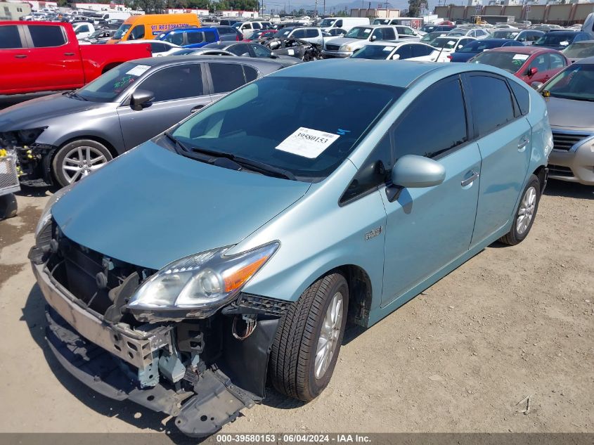 2014 Toyota Prius Plug-In VIN: JTDKN3DP5E3055018 Lot: 39580153