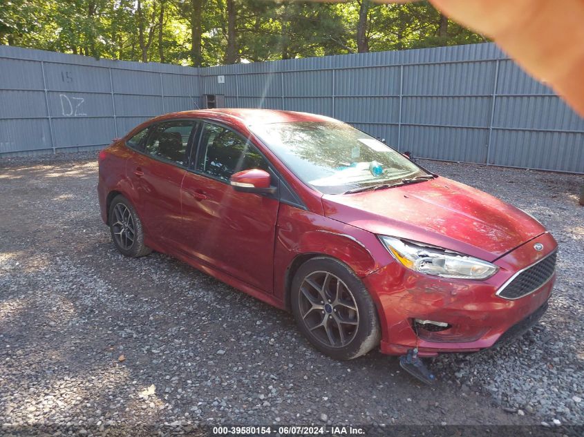 2015 Ford Focus Se VIN: 1FADP3F20FL228374 Lot: 39580154