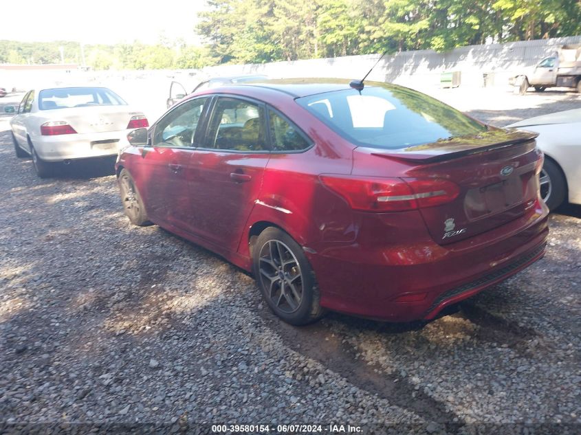 2015 Ford Focus Se VIN: 1FADP3F20FL228374 Lot: 39580154