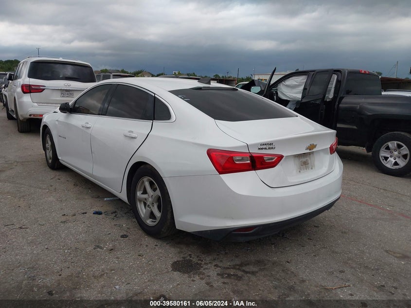 VIN 1G1ZB5ST4HF145372 2017 CHEVROLET MALIBU LS