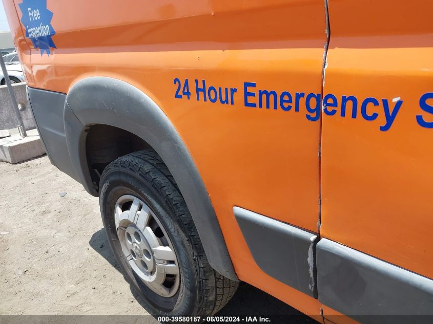 2014 Ram Promaster 2500 High Roof VIN: 3C6TRVCG6EE114244 Lot: 39580187