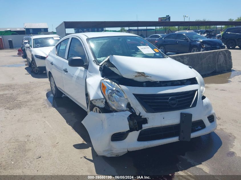2014 Nissan Versa 1.6 S+ VIN: 3N1CN7AP9EL862584 Lot: 39580199