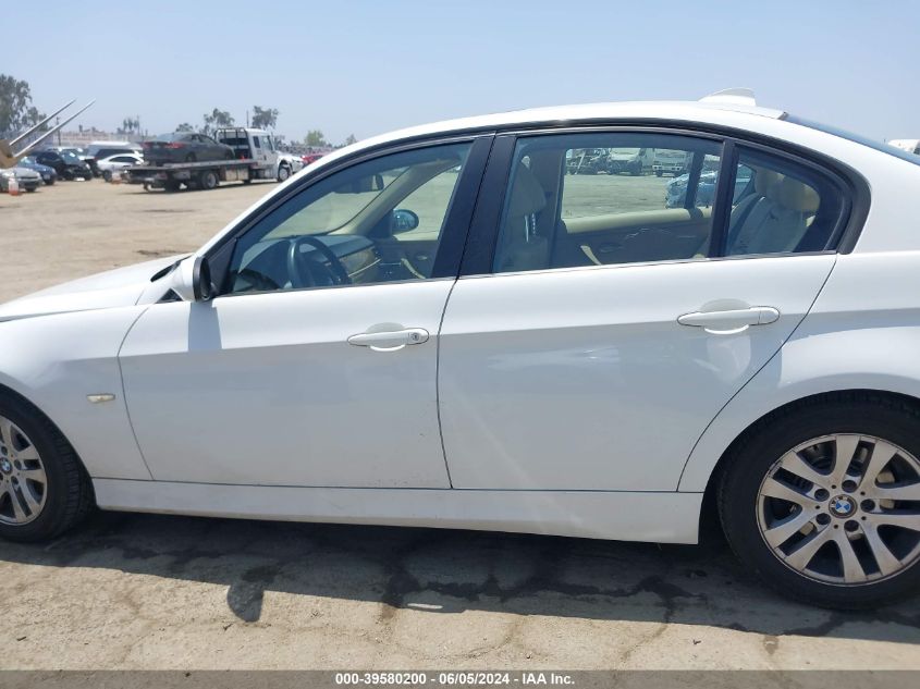 2007 BMW 328I VIN: WBAVC53537FZ71578 Lot: 39580200