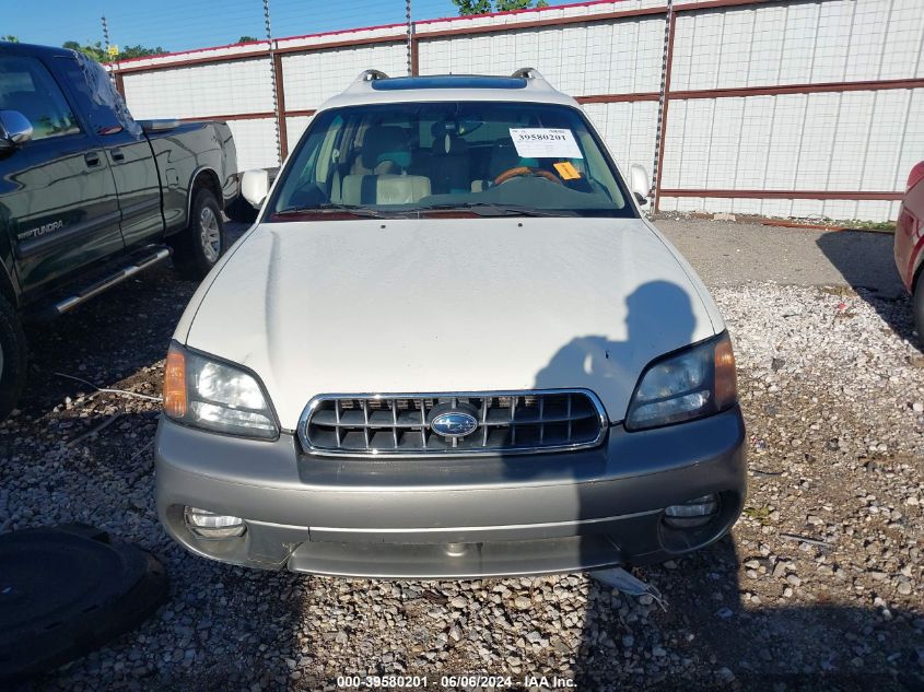 2003 Subaru Outback H6-3.0 L.l. Bean Edition VIN: 4S3BH806537611979 Lot: 39580201