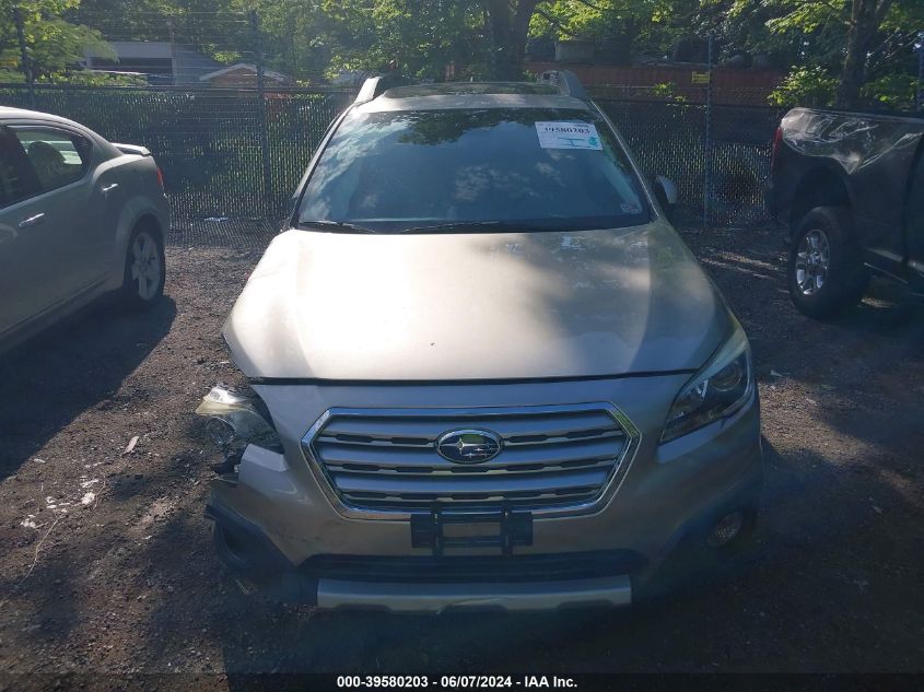 2016 Subaru Outback 2.5I Limited VIN: 4S4BSANC2G3339620 Lot: 39580203