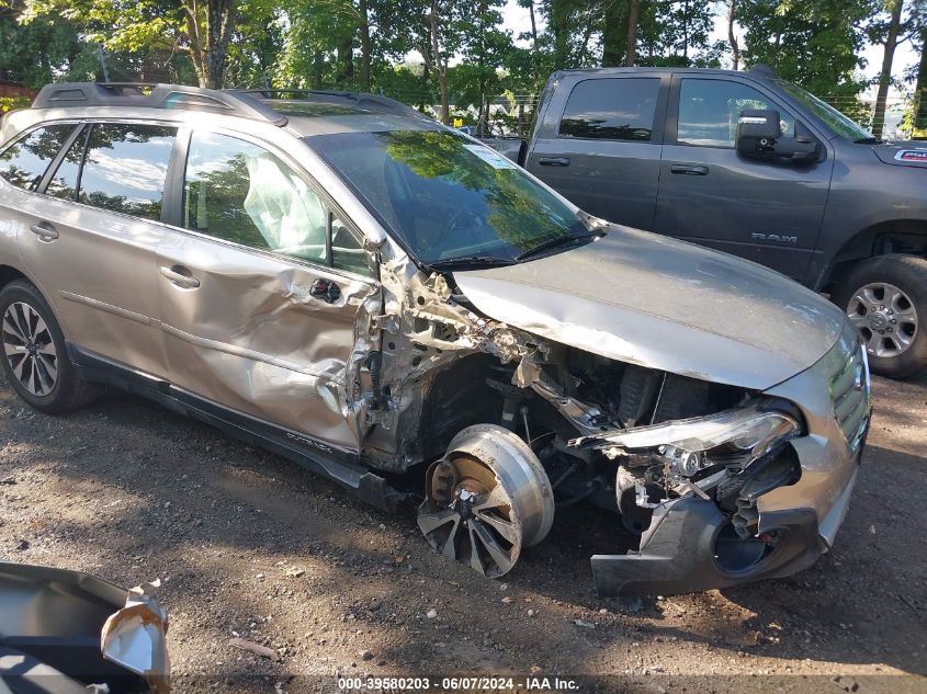 2016 Subaru Outback 2.5I Limited VIN: 4S4BSANC2G3339620 Lot: 39580203
