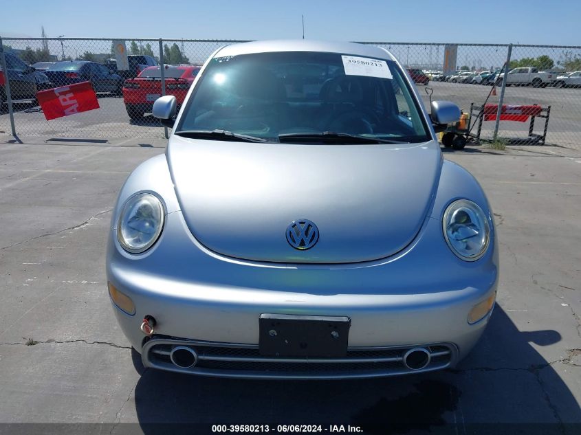 2000 Volkswagen New Beetle Gls VIN: 3VWCA21C2YM501637 Lot: 39580213