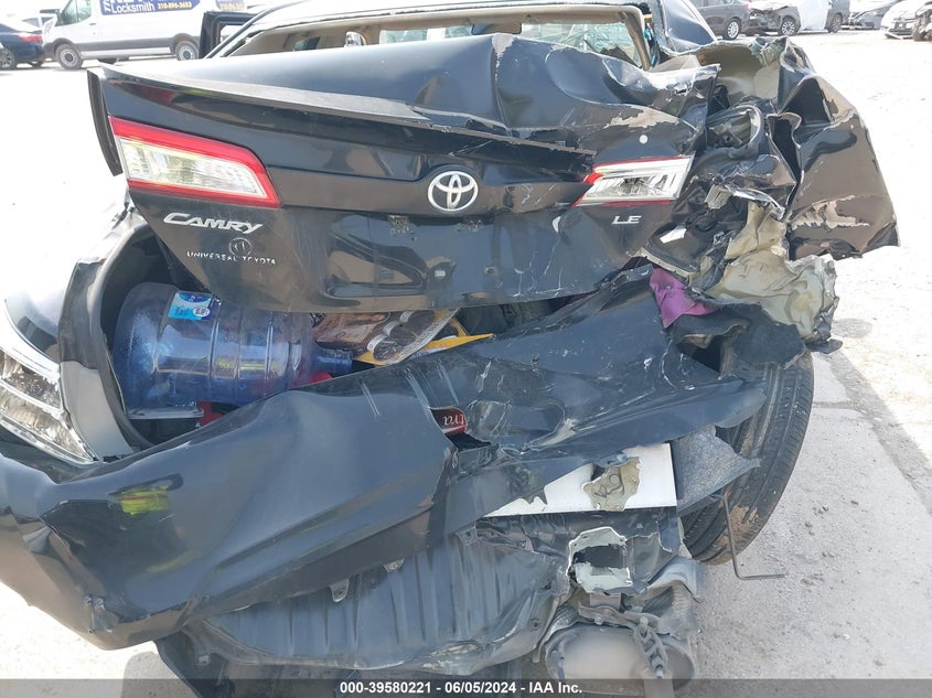 2013 Toyota Camry Le VIN: 4T4BF1FK4DR299501 Lot: 39580221