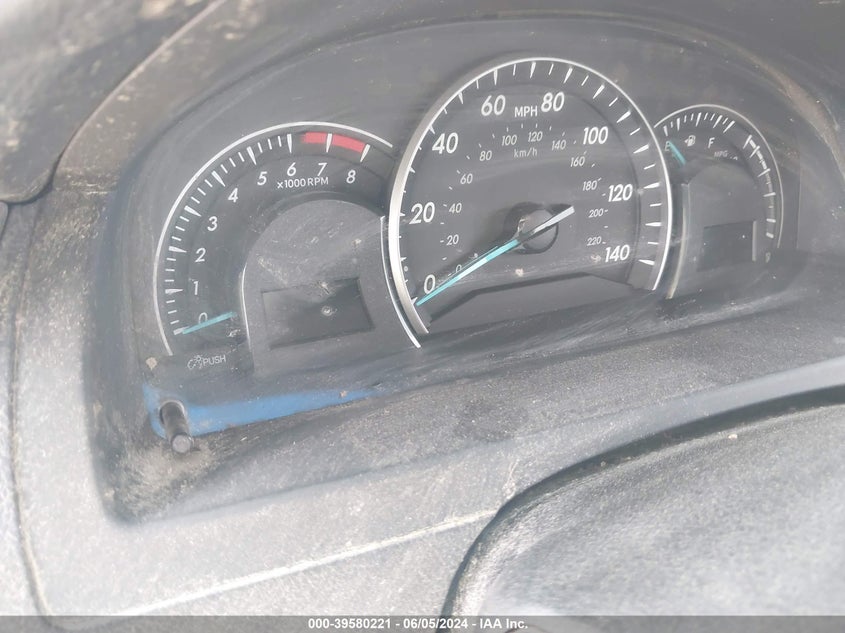 2013 Toyota Camry Le VIN: 4T4BF1FK4DR299501 Lot: 39580221