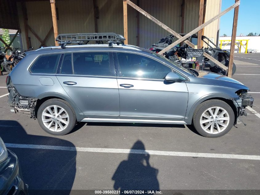 2019 VOLKSWAGEN GOLF ALLTRACK S/SE/SEL - 3VWM17AU8KM524387