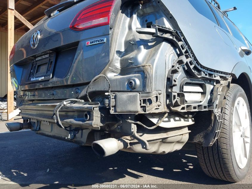 2019 VOLKSWAGEN GOLF ALLTRACK S/SE/SEL - 3VWM17AU8KM524387