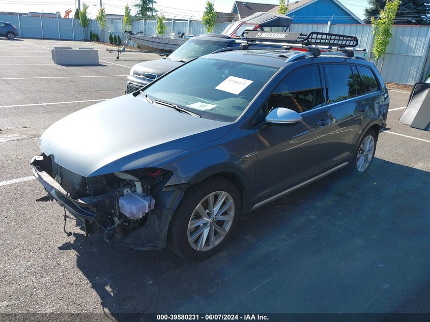 2019 VOLKSWAGEN GOLF ALLTRACK S/SE/SEL - 3VWM17AU8KM524387
