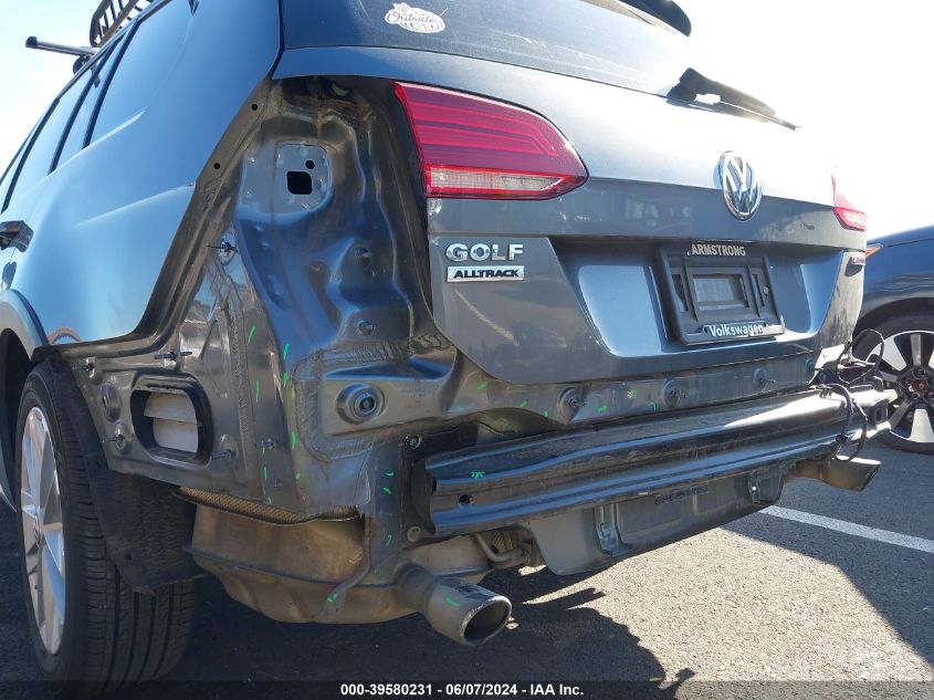 2019 VOLKSWAGEN GOLF ALLTRACK S/SE/SEL - 3VWM17AU8KM524387