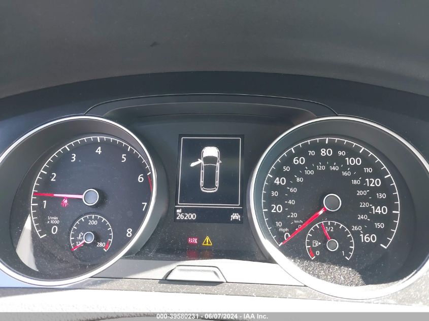 2019 VOLKSWAGEN GOLF ALLTRACK S/SE/SEL - 3VWM17AU8KM524387