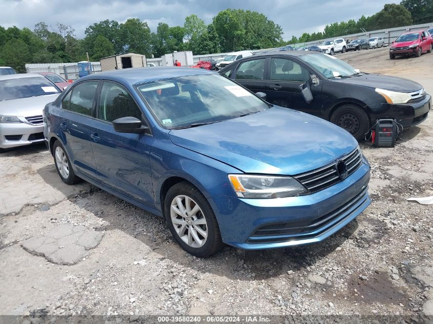 2015 Volkswagen Jetta 1.8T Se VIN: 3VWD17AJ5FM247855 Lot: 39580240