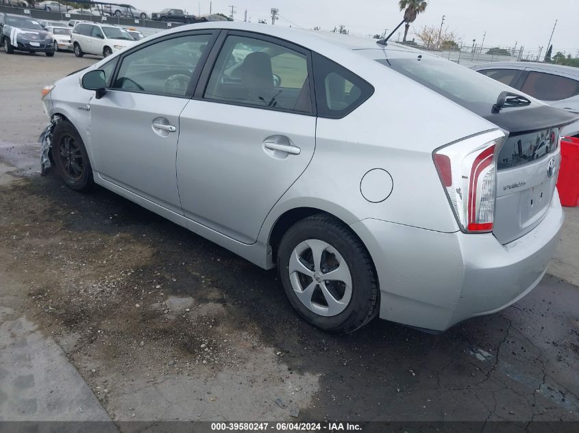 2014 Toyota Prius Two VIN: JTDKN3DU3E0373677 Lot: 39580247