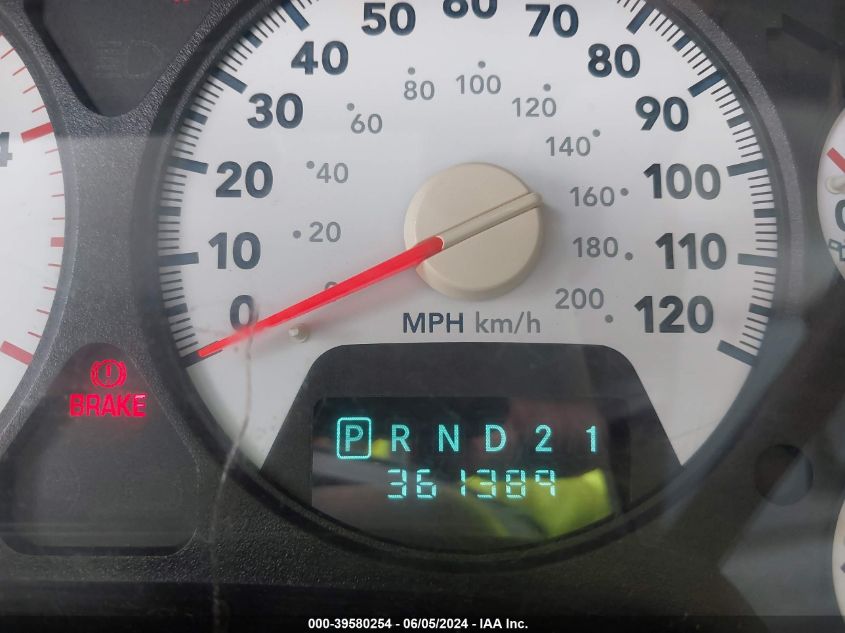 2006 Dodge Ram 2500 Slt/Trx4 Off Road/Sport/Power Wagon VIN: 1D7KS28CX6J240873 Lot: 39580254