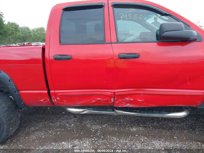 2006 Dodge Ram 2500 Slt/Trx4 Off Road/Sport/Power Wagon VIN: 1D7KS28CX6J240873 Lot: 39580254