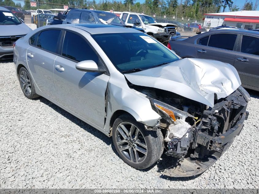 2019 Kia Forte S VIN: 3KPF34AD8KE007587 Lot: 39580260