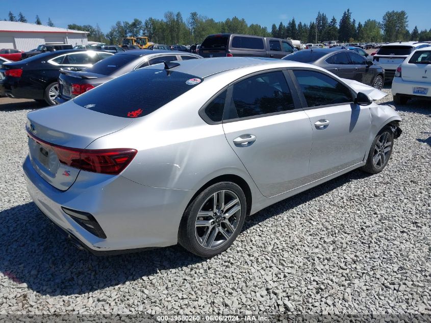 2019 Kia Forte S VIN: 3KPF34AD8KE007587 Lot: 39580260