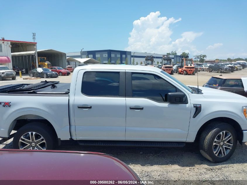 2022 Ford F-150 Xl VIN: 1FTFW1E51NKE61464 Lot: 39580262