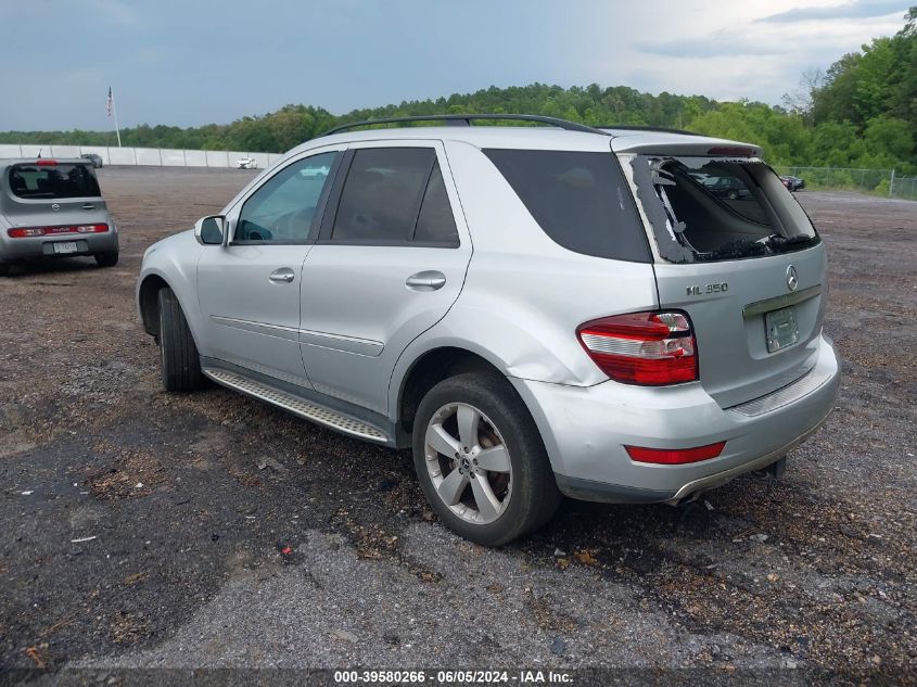 2009 Mercedes-Benz Ml 350 VIN: 4JGBB56E89A526561 Lot: 39580266