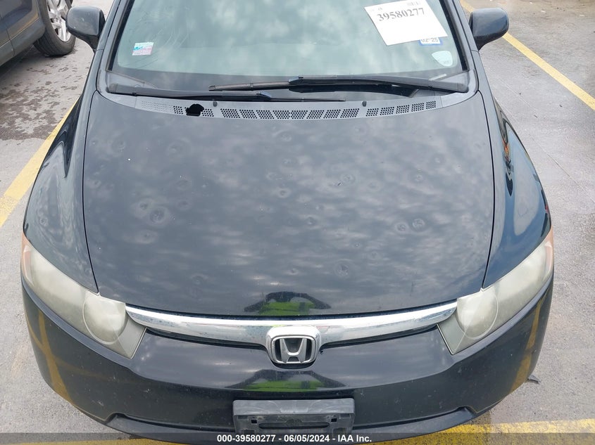 2007 Honda Civic Lx VIN: JHMFA16527S001812 Lot: 39580277