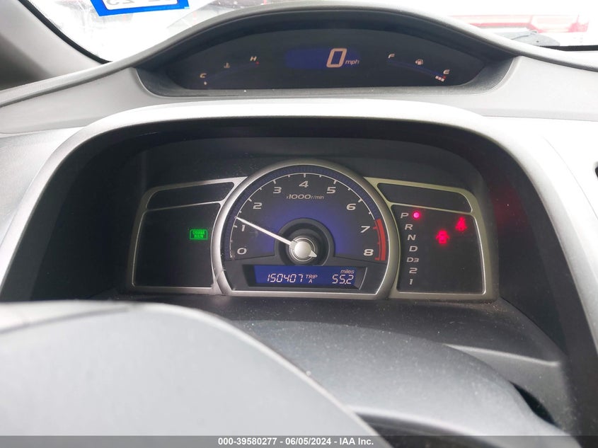 2007 Honda Civic Lx VIN: JHMFA16527S001812 Lot: 39580277