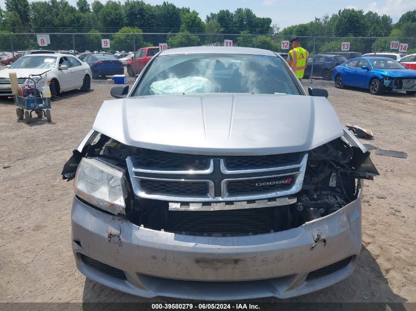 2014 Dodge Avenger Se VIN: 1C3CDZAB3EN228966 Lot: 39580279