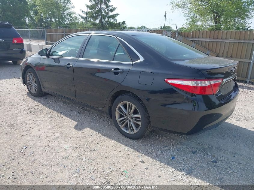 2015 Toyota Camry Se VIN: 4T1BF1FK4FU018018 Lot: 39580283