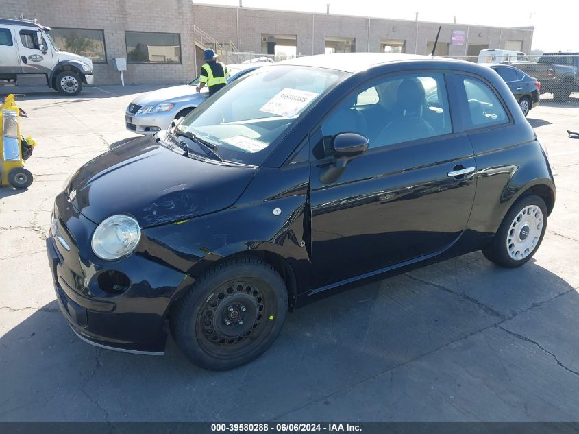 2015 Fiat 500 Pop VIN: 3C3CFFAR7FT527853 Lot: 39580288