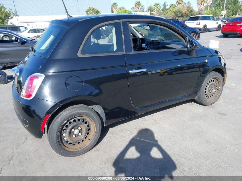 2015 Fiat 500 Pop VIN: 3C3CFFAR7FT527853 Lot: 39580288