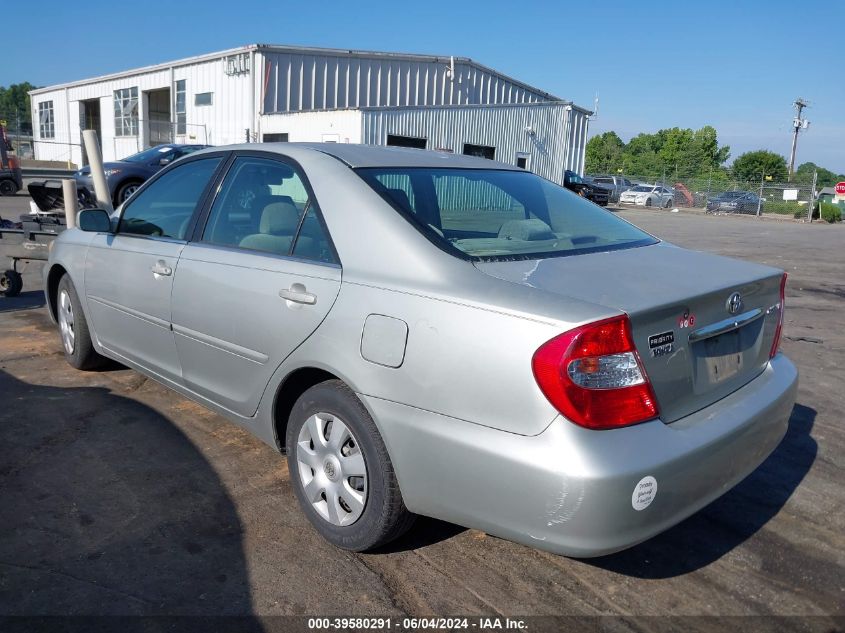 2003 Toyota Camry Le VIN: 4T1BE32KX3U720070 Lot: 39580291