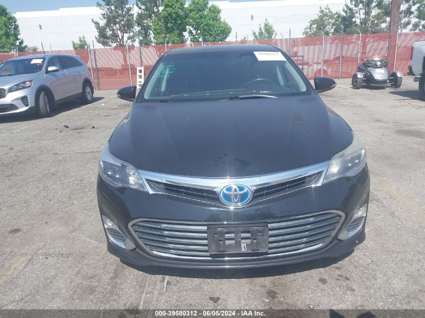 2015 Toyota Avalon Hybrid Xle Premium VIN: 4T1BD1EB6FU039279 Lot: 39580312