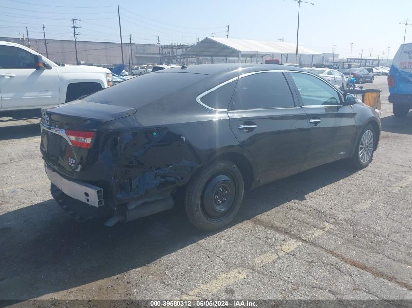 2015 Toyota Avalon Hybrid Xle Premium VIN: 4T1BD1EB6FU039279 Lot: 39580312