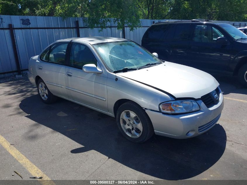 2006 Nissan Sentra 1.8S VIN: 3N1CB51DX6L471867 Lot: 39580327