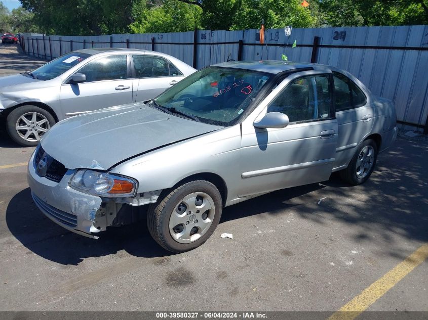 2006 Nissan Sentra 1.8S VIN: 3N1CB51DX6L471867 Lot: 39580327