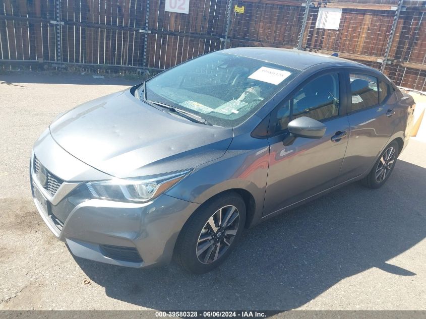 2021 Nissan Versa Sv Xtronic Cvt VIN: 3N1CN8EVXML821264 Lot: 39580328