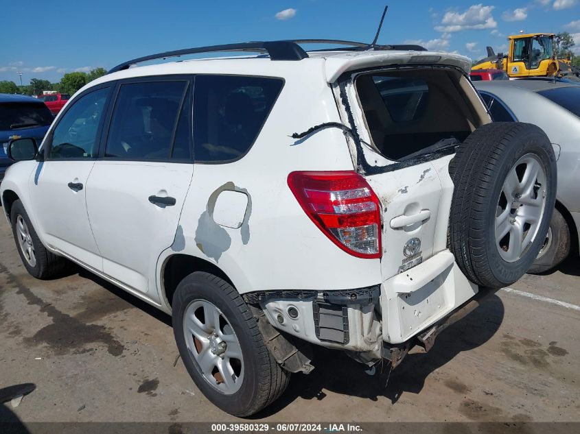 2011 Toyota Rav4 VIN: 2T3BF4DVXBW139507 Lot: 39580329