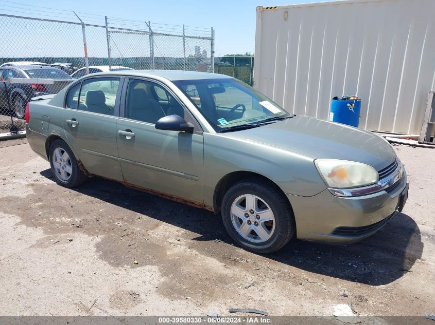 2005 Chevrolet Malibu Ls VIN: 1G1ZT54845F130159 Lot: 39580330