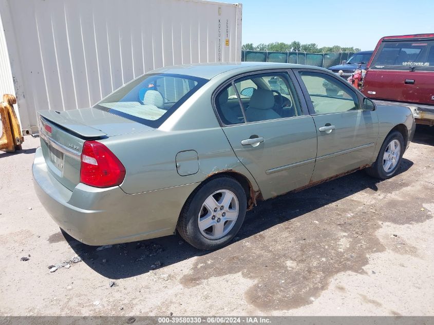 2005 Chevrolet Malibu Ls VIN: 1G1ZT54845F130159 Lot: 39580330