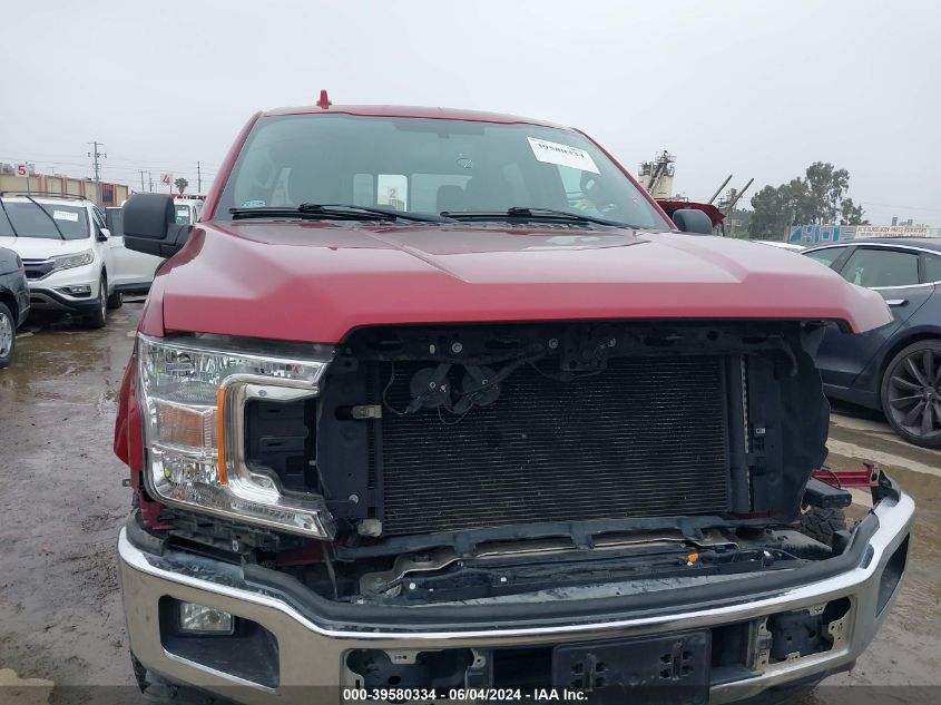 2018 Ford F-150 Xlt VIN: 1FTEW1CPXJKD35212 Lot: 39580334