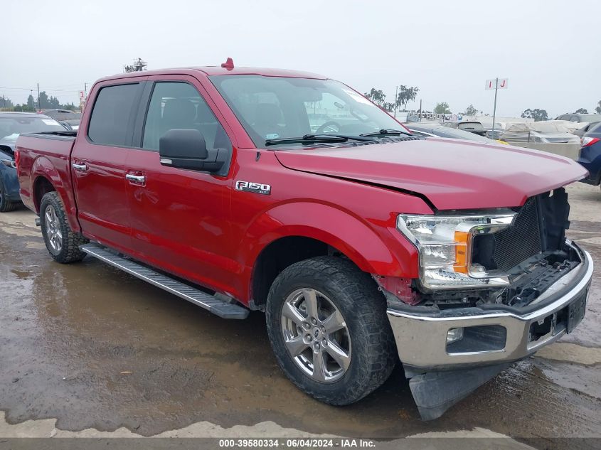 2018 Ford F-150 Xlt VIN: 1FTEW1CPXJKD35212 Lot: 39580334