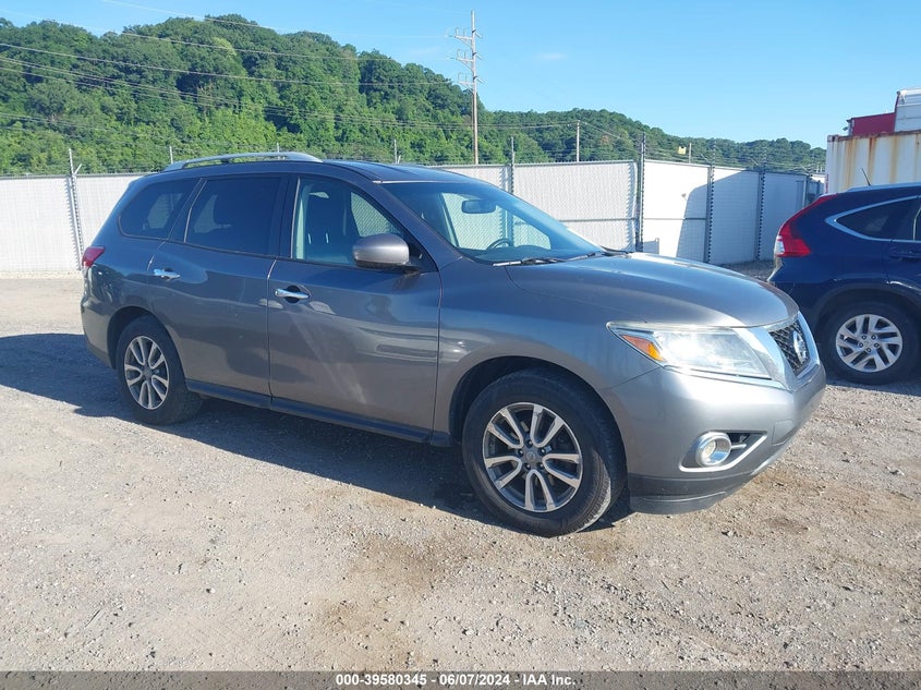 2015 NISSAN PATHFINDER auction photo 1