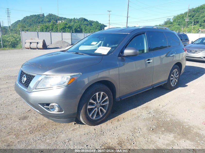 2015 NISSAN PATHFINDER auction photo 2